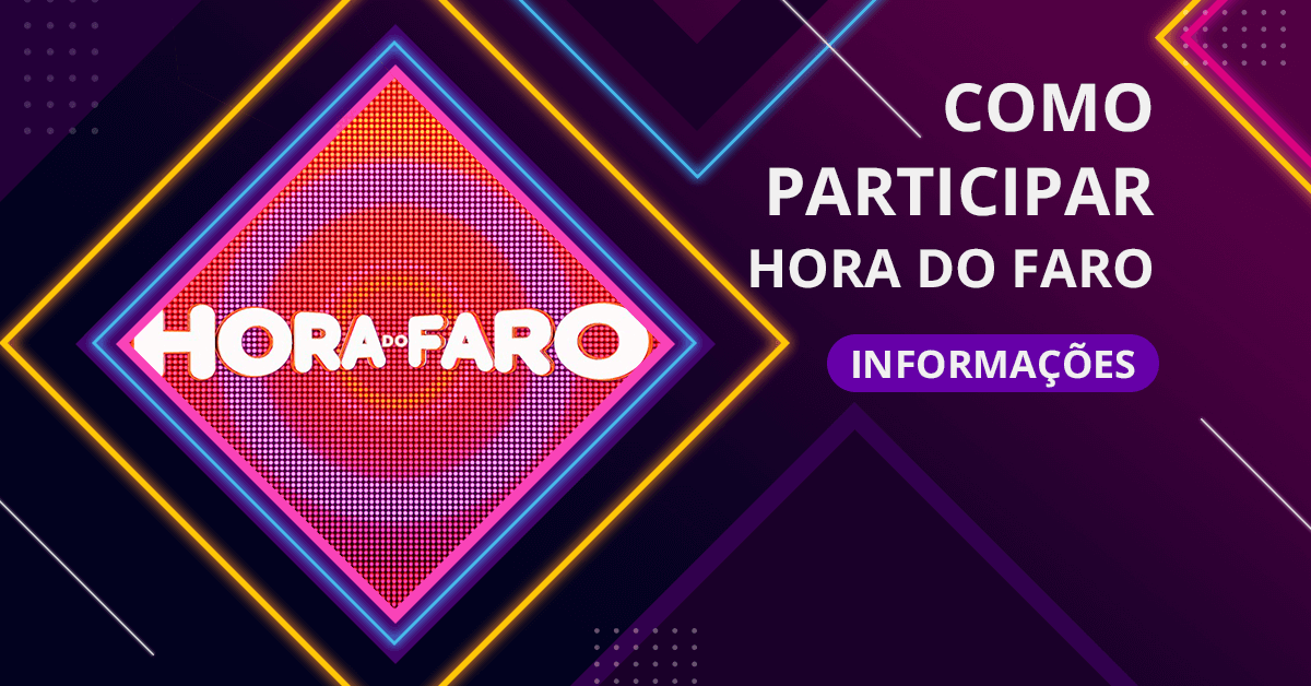 Como participar Hora do Faro - Inscrições 2023