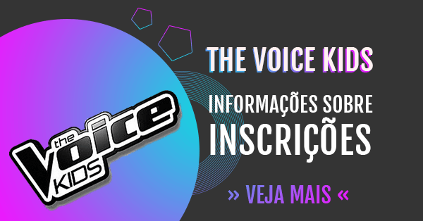 The Voice Kids: Inscrições 2023